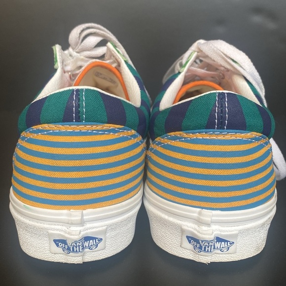 Vans Old Skool Skate Shoe Lace Up Stripe Block Multicolor Journeys M9 W10.5 - Picture 4 of 9